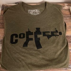 Men’s XL Black Rifle “Coffee” t shirt